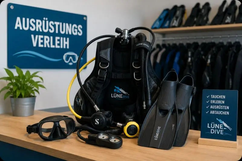 Werkstatt und Service für Tauchausrüstung